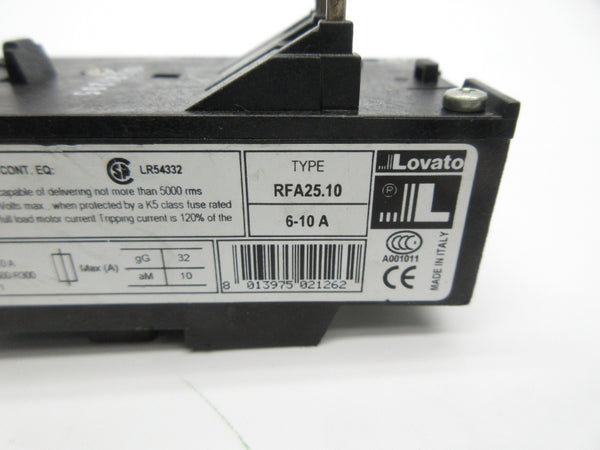 LOVATO RFA25.10 6-10A NSNP