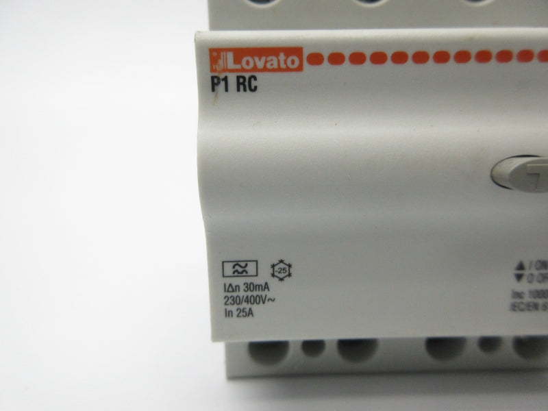 LOVATO P1RC4P25AC030 25A 230/400V 25A NSNP