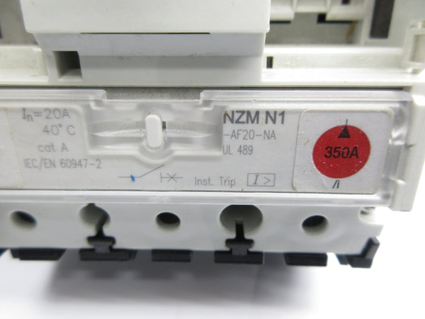 EATON NZM N1-AF20-NA 20A (AS PICTURED) NSNP