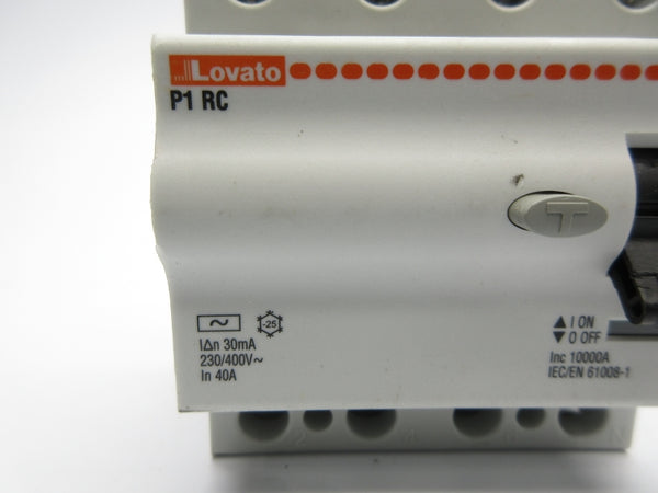 LOVATO P1RC4P40AC030 40A 230/400V 40A NSNP