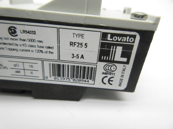 LOVATO RF25 5 3-5A NSNP