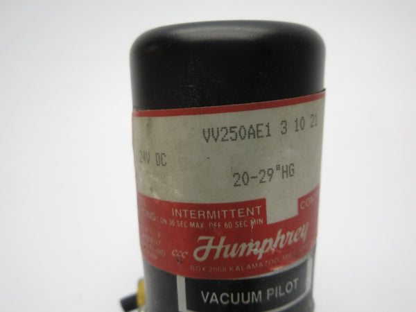 HUMPHREY VV250AE131021 24VDC UNMP