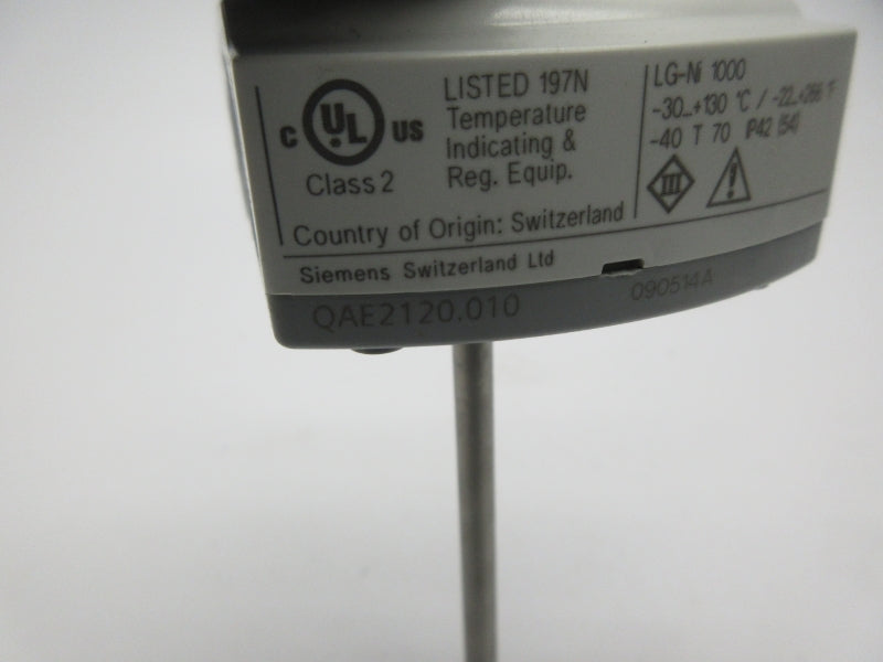 SIEMENS QAE2121.010 UNMP