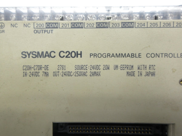 OMRON C20H-C7DR-DE 250VAC UNMP