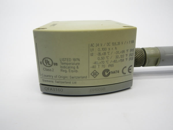 SIEMENS QFA3160 24VAC/DC UNMP