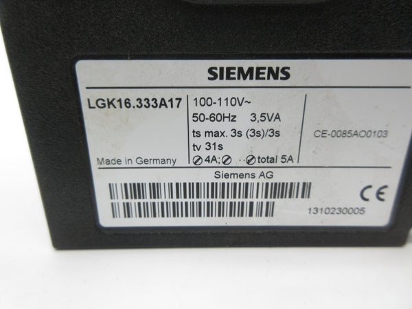 SIEMENS LGK16.333A17 100-110V UNMP