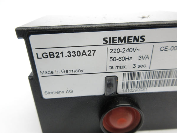 SIEMENS LGB21.330A27 220-240V UNMP