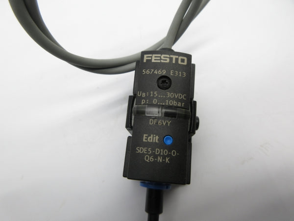 FESTO SDE5-D10-O-Q6-N-K 567469 15-30VDC UNMP