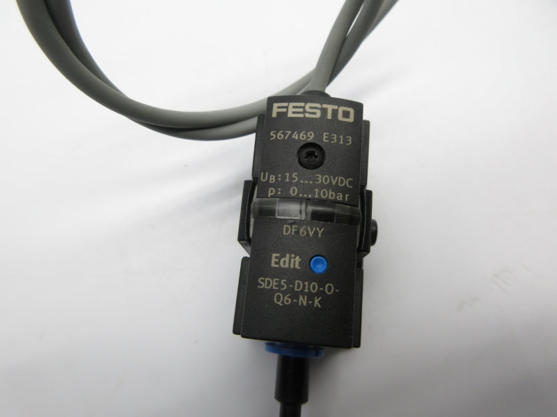 FESTO SDE5-D10-O-Q6-N-K 567469 15-30VDC UNMP