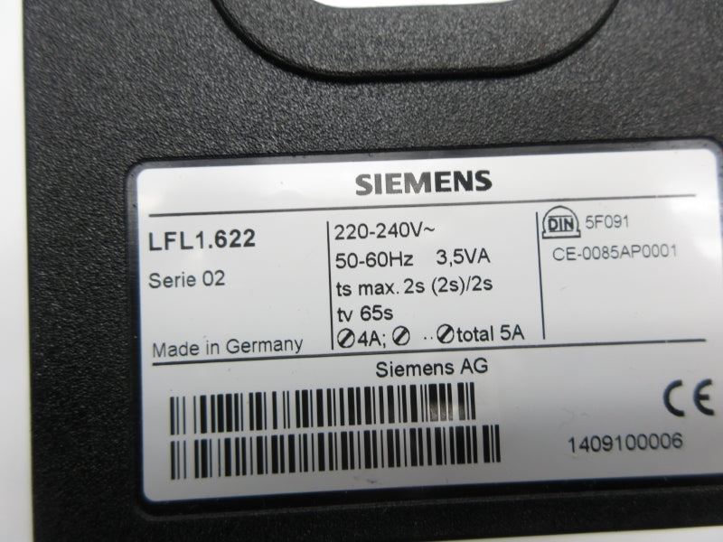 SIEMENS LFL1.622 220-240V UNMP