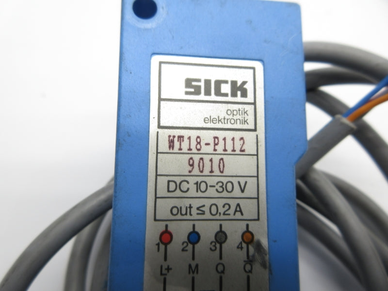 SICK WT18-P112 10-30VDC 0.2A UNMP