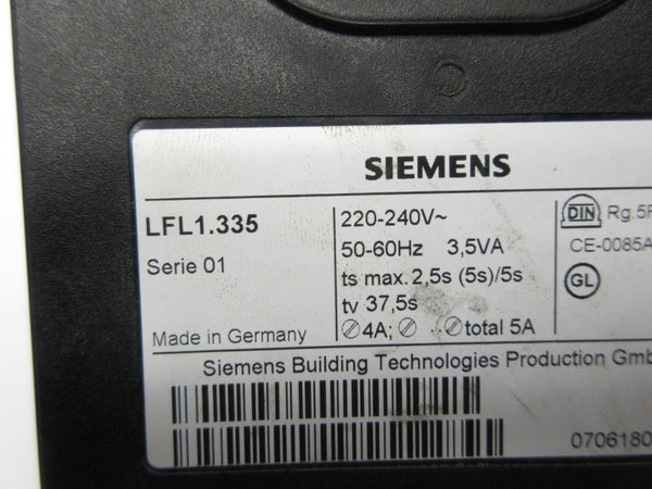 SIEMENS LFL1.335 220-240V UNMP