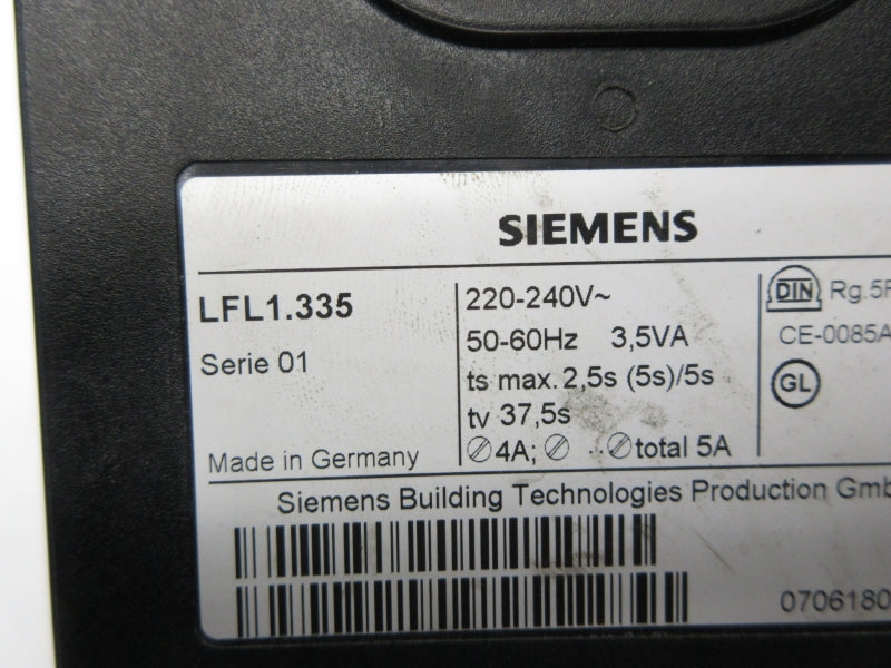 SIEMENS LFL1.335 220-240V UNMP