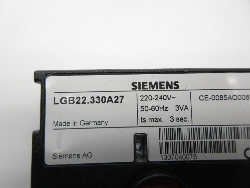 SIEMENS LGB22.330A27 220-240V UNMP