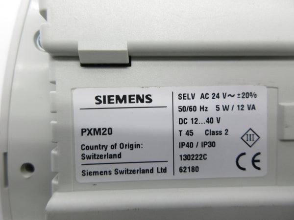 SIEMENS PXM20 24VAC UNMP