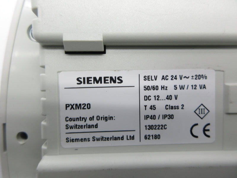 SIEMENS PXM20 24VAC UNMP