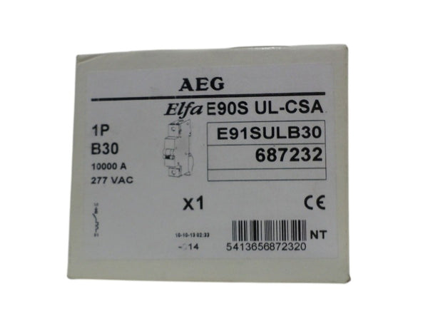 AEG E91SULB30 687232 CIRCUIT BREAKER 30A NSMP
