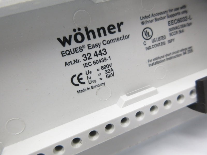 WOHNER 32443 690V 32A NSNP
