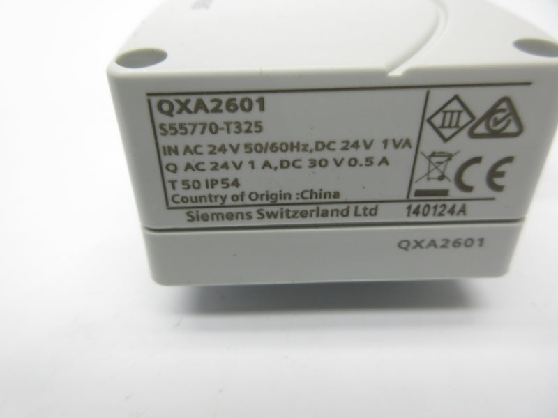 SIEMENS QXA2601 24VAC/DC NSNP
