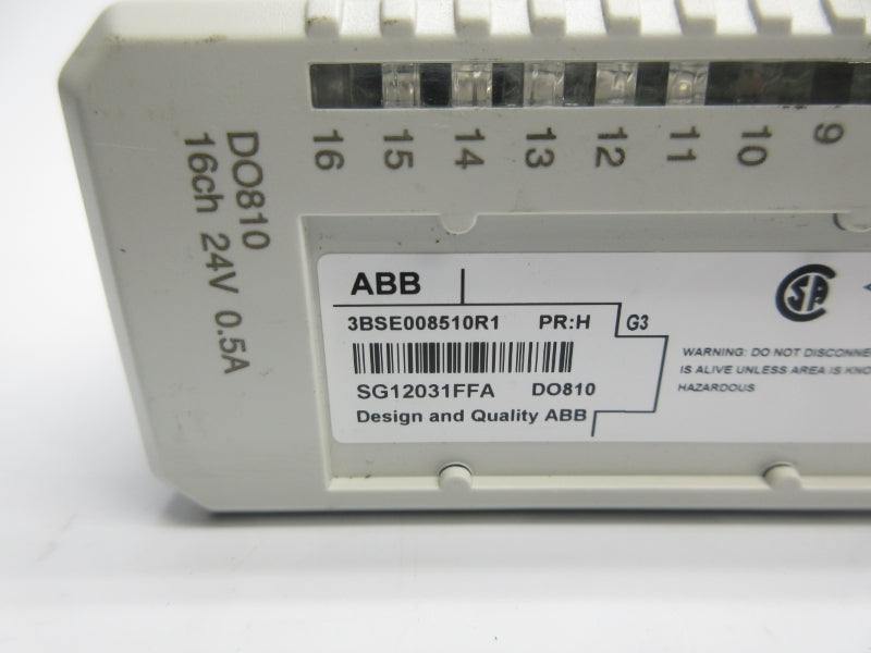 ABB DO810 3BSE008510R1 24V 0.5A NSNP