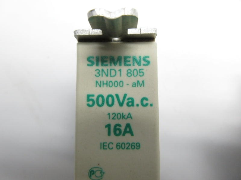 SIEMENS 3ND1805 NH000-AM 500VAC 16A NSNP