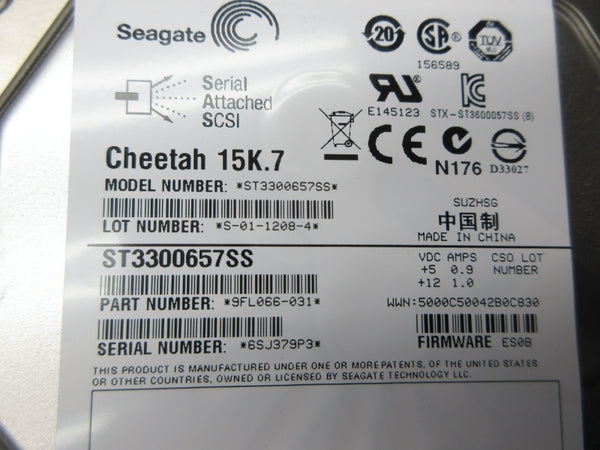 SEAGATE ST3300657SS NSNP