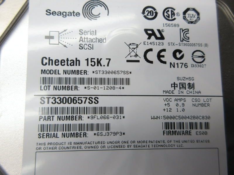 SEAGATE ST3300657SS NSNP