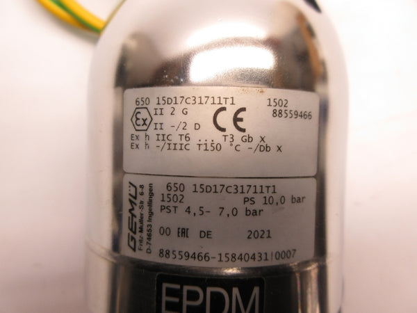 GEMU 65015D17C31711T1 NSNP