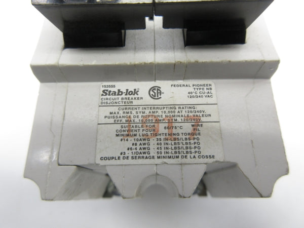 FEDERAL PIONEER NB220 120/240VAC 20A NSNP