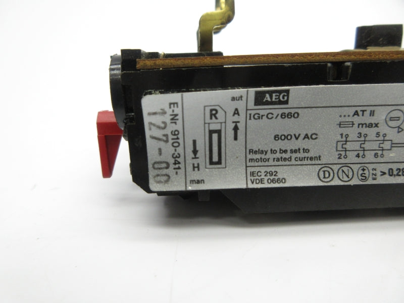 AEG 910-341-127-00 600VAC 1.2-1.8A NSNP