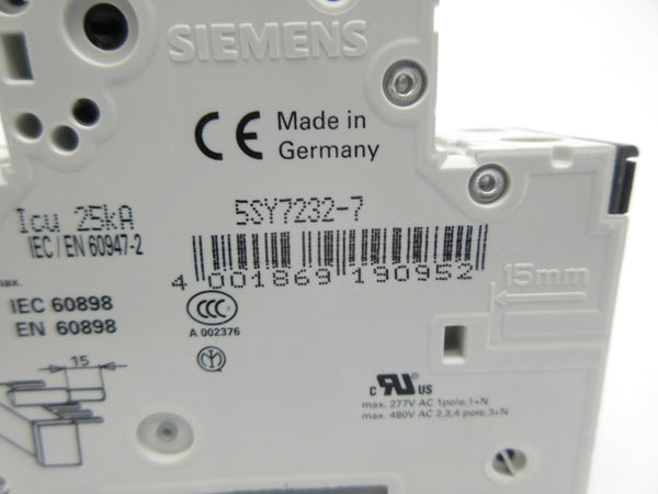 SIEMENS 5SY7232-7 400V 32A NSNP
