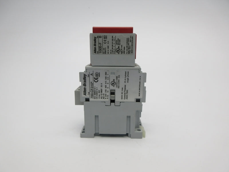 ALLEN BRADLEY 700-CF220V SER. A 110V NSNP