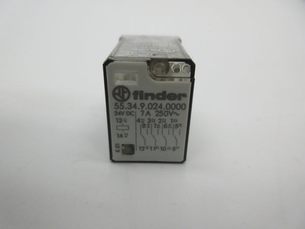 FINDER 55.34.9.024.0000 24VDC 7A NSNP