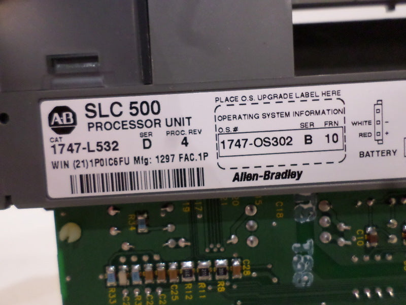 ALLEN BRADLEY 1747-L532 SER. D F/W 10  NSNP