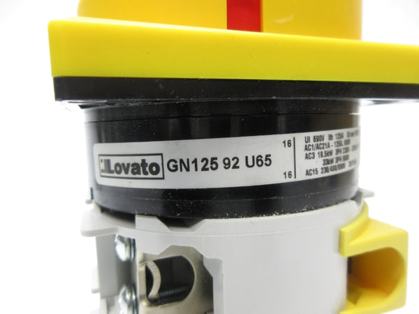 LOVATO GN12592U65 690V 125A NSNP