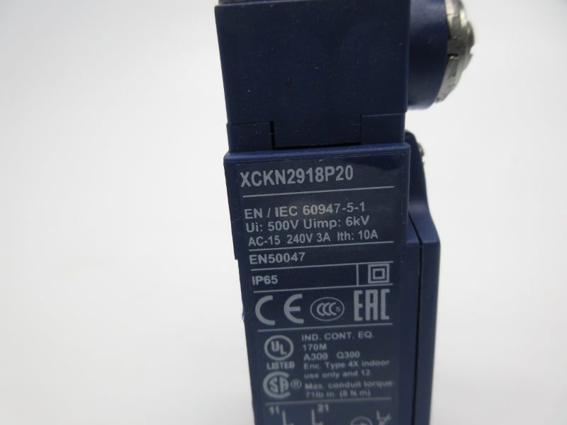 TELEMECANIQUE XCKN2918P20 240V 3A NSNP