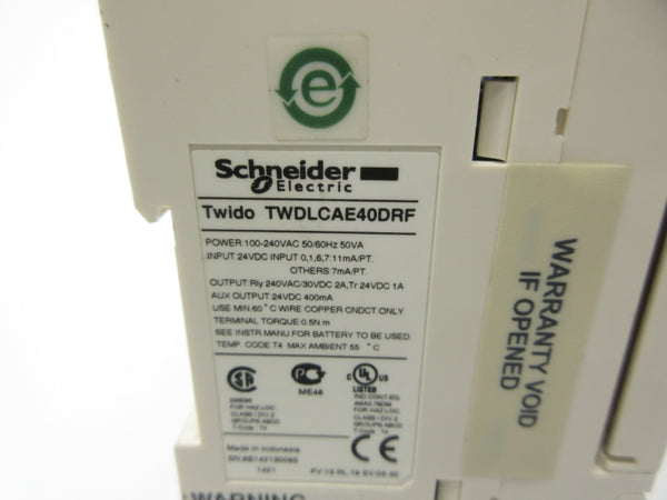 SCHNEIDER ELECTRIC TWDLCAE40DRF 100-240VAC NSNP