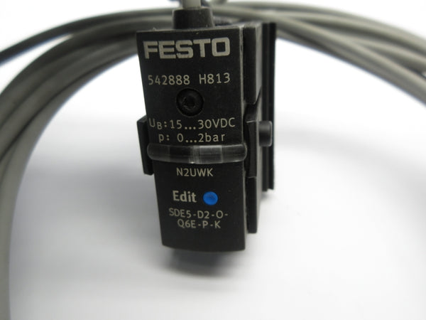 FESTO SDE5-D2-O-Q6E-P-K 542888 15-30VDC NSNP