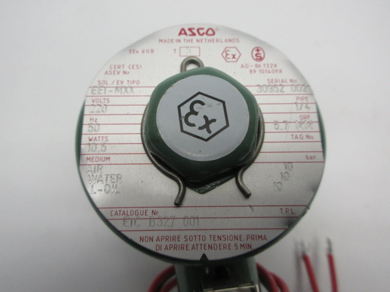 ASCO EICB327001 220V 10PSI 1/4" NSNP