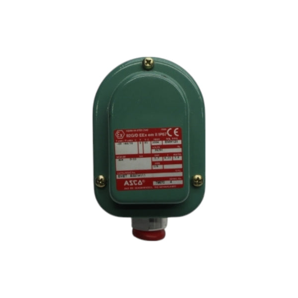 ASCO EMETB327A111 24VDC 0-10PSI 1/4" NSNP