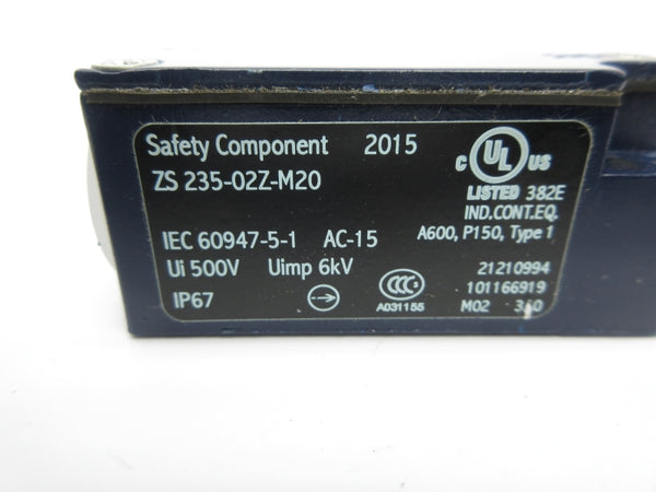 SCHMERSAL ZS235-02Z-M20 101166919 500V NSNP