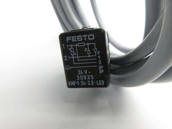 FESTO KMF-1-24-2.5-LED 30935 24V NSNP