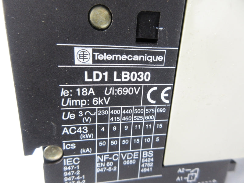 TELEMECANIQUE LD1LB030 220V (AS PICTURED) NSNP