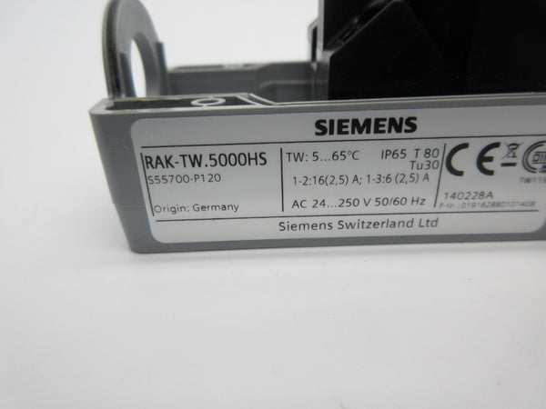 SIEMENS RAK-TW.5000HS 24/250VAC (AS PICTURED) NSNP