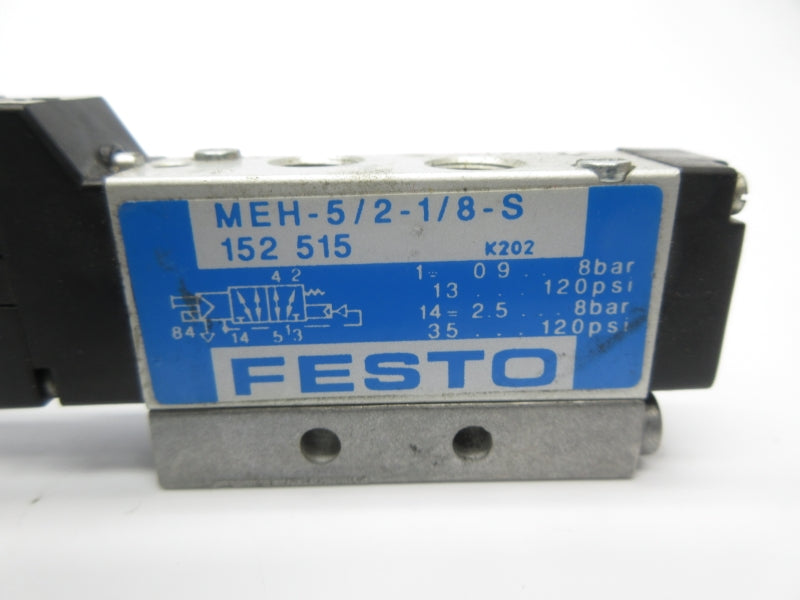 FESTO MEH-5/2-1/8-S 152515 35-120PSI NSNP