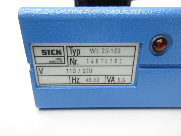SICK WL25-123 14615701 110/220V NSNP