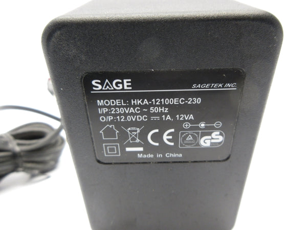 SAGE HKA-12100EC-230 230VAC NSNP