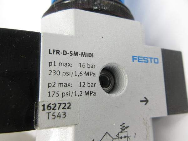 FESTO LFR-D-5M-MIDI 162722 230PSI NSNP