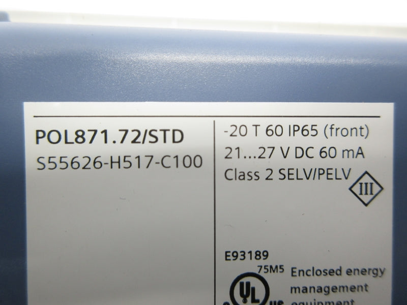 SIEMENS POL871.72/STD 21/27VDC NSNP