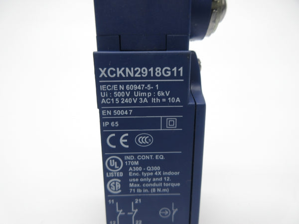 TELEMECANIQUE XCKN2918G11 240V 3A NSNP